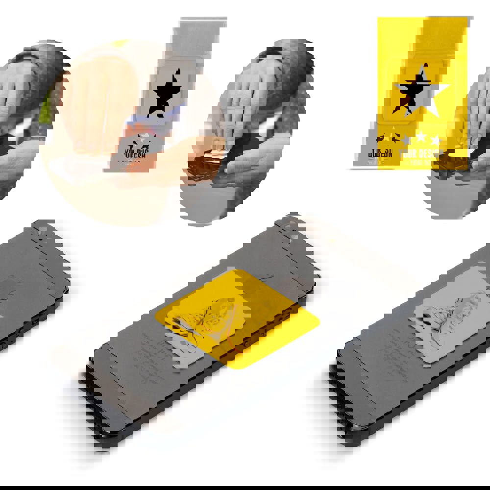 Antibakterieller Mikrofaser-Mini-Display-Reiniger 35 x 35mm