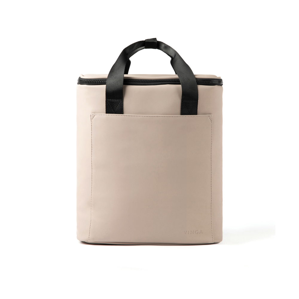VINGA Baltimore Trail Kühlrucksack - greige (± PMS 16-0906 TPG)