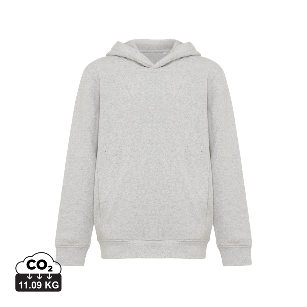 IQONIQ Yengo KidsHoodie mit Seitentaschen aus rec. Baumwolle