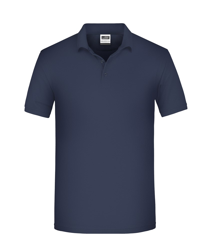 Men's ORGANIC Workwear Polo OCS Blended - Navy (ca. Pantone 296C)