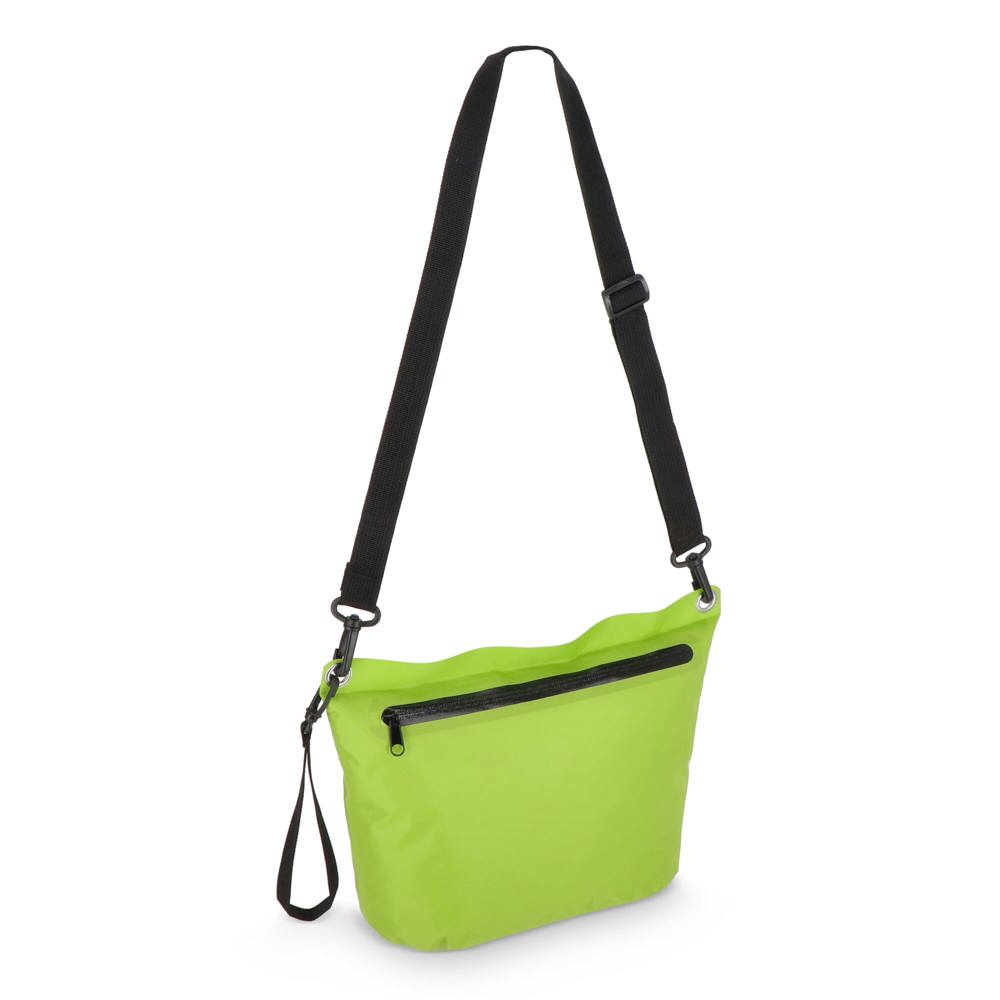 Wasserabweisende Ripstop-Umhängetasche 33 x 23 x 13 cm - Hellgrün