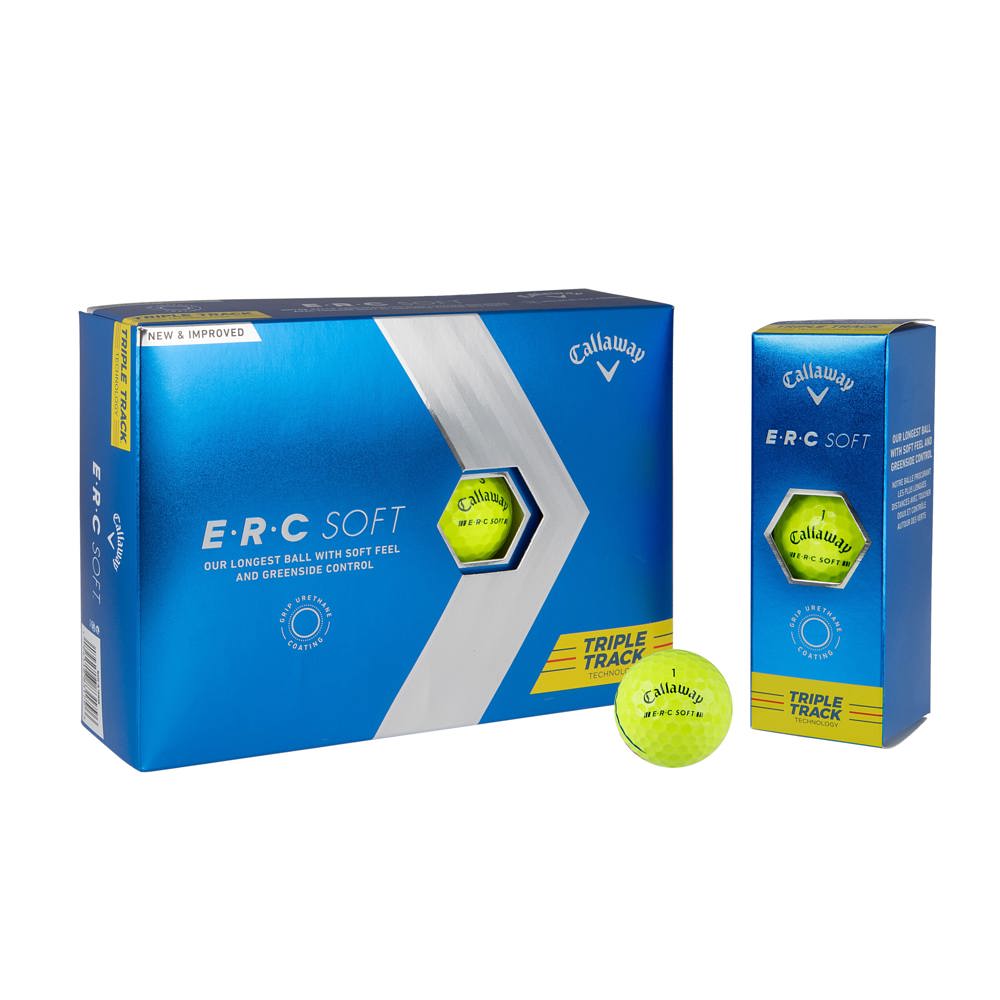 Callaway ERC Soft Triple Track - Gelb