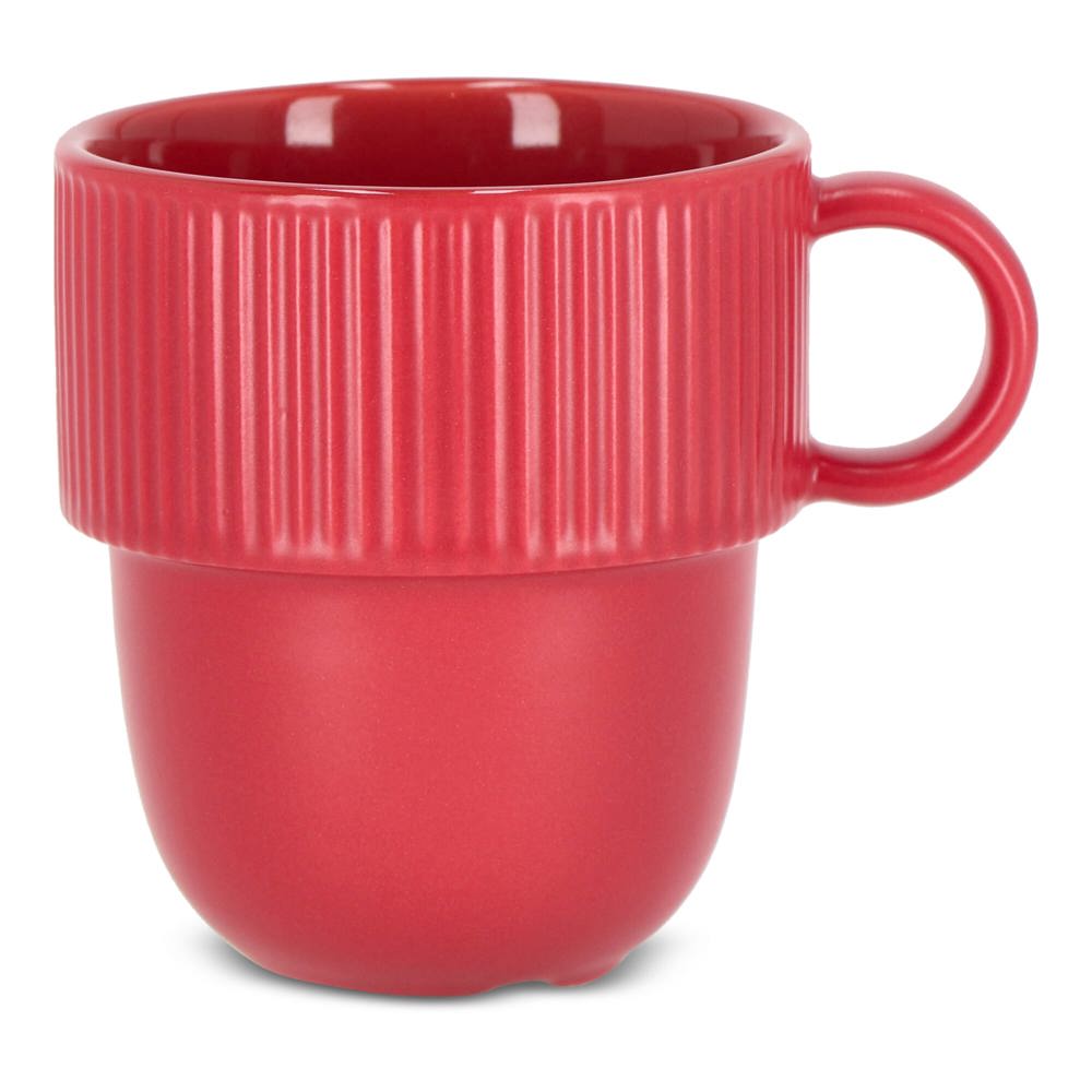 Sagaform Inka Becher mit Ohr 270ml - Rot