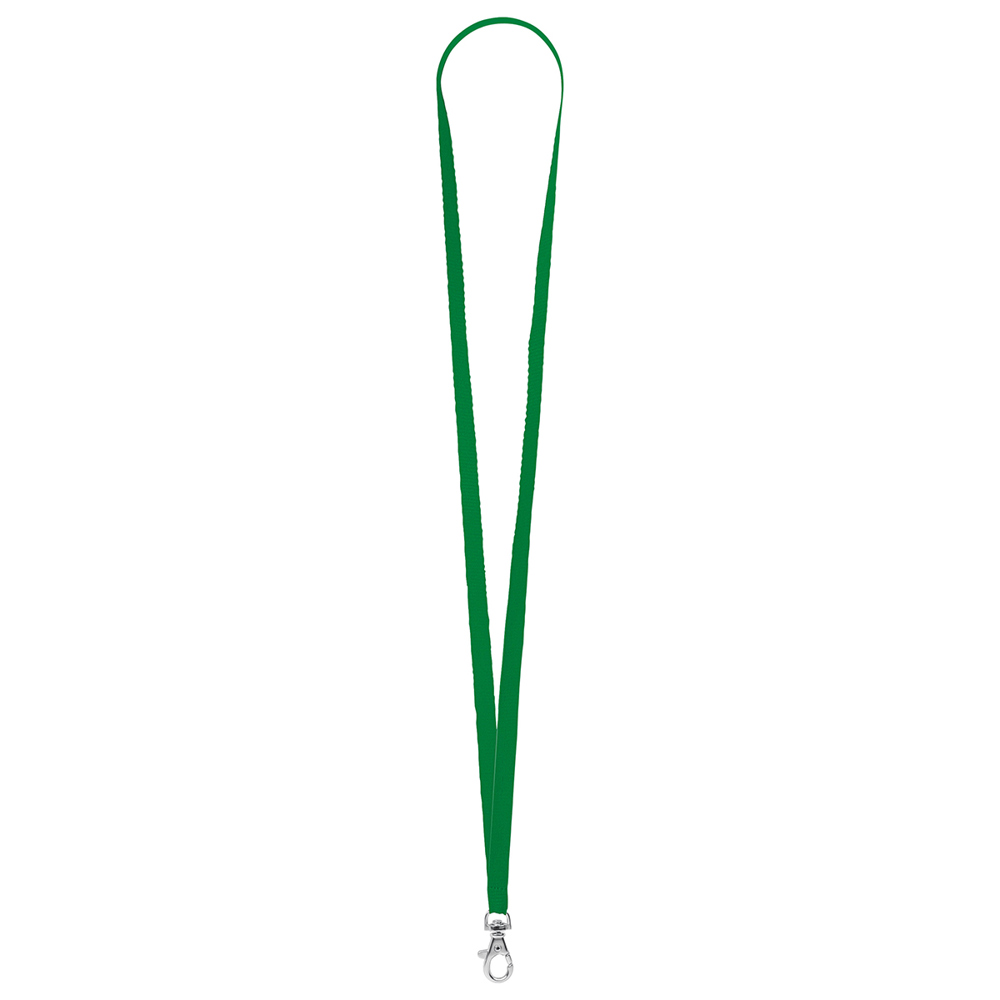 Schlüsselband/Lanyard "Standard" - Smaragdgrün (ca. Pantone 348C)