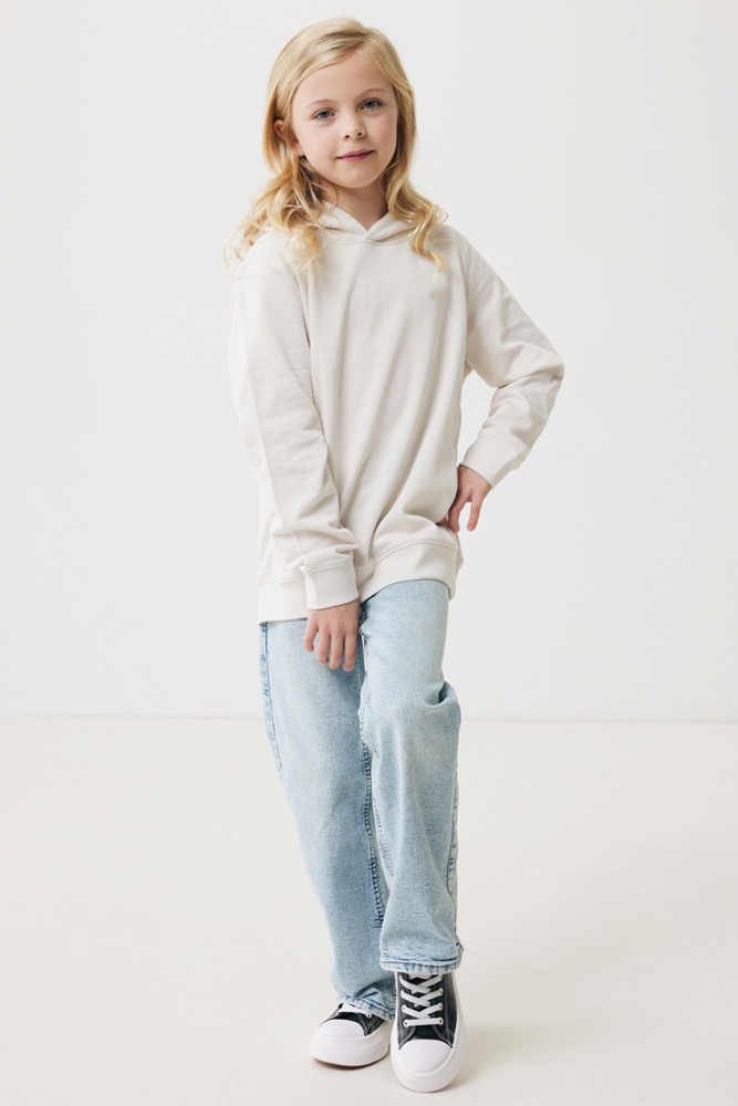IQONIQ Yengo KidsHoodie mit Seitentaschen aus rec. Baumwolle