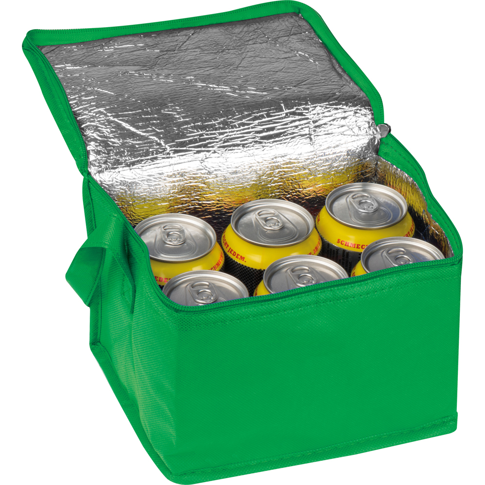 Non Woven-Kühltasche Nieby - Grün