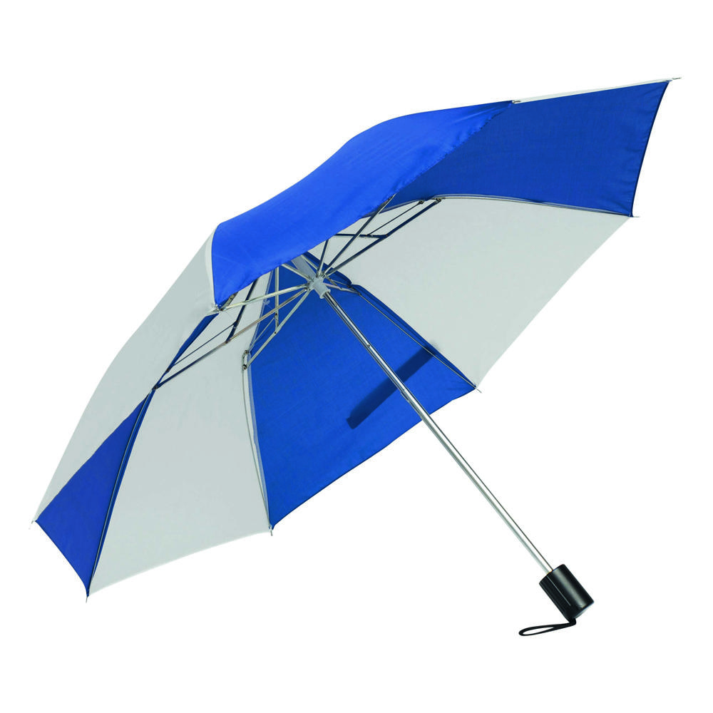 REGULAR - Taschenschirm - blau, weiß