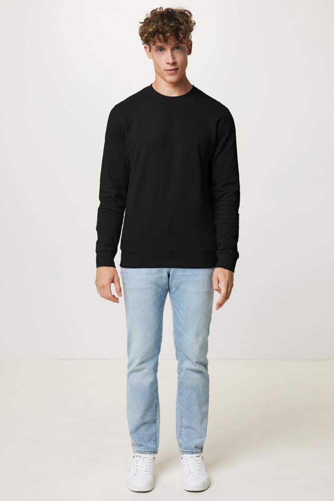 IQONIQ Zion Rundhals-Sweater aus recycelter Baumwolle