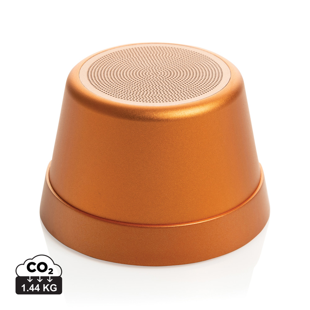 Nivio magnetischer 5W-Speaker aus RCS recyceltem Aluminium