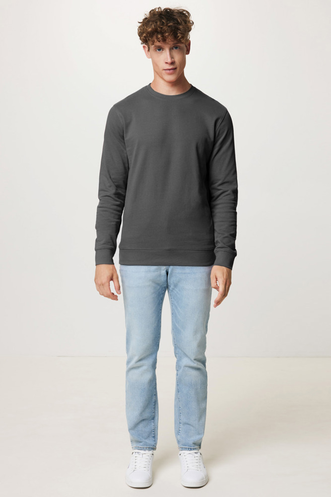 IQONIQ Zion Rundhals-Sweater aus recycelter Baumwolle