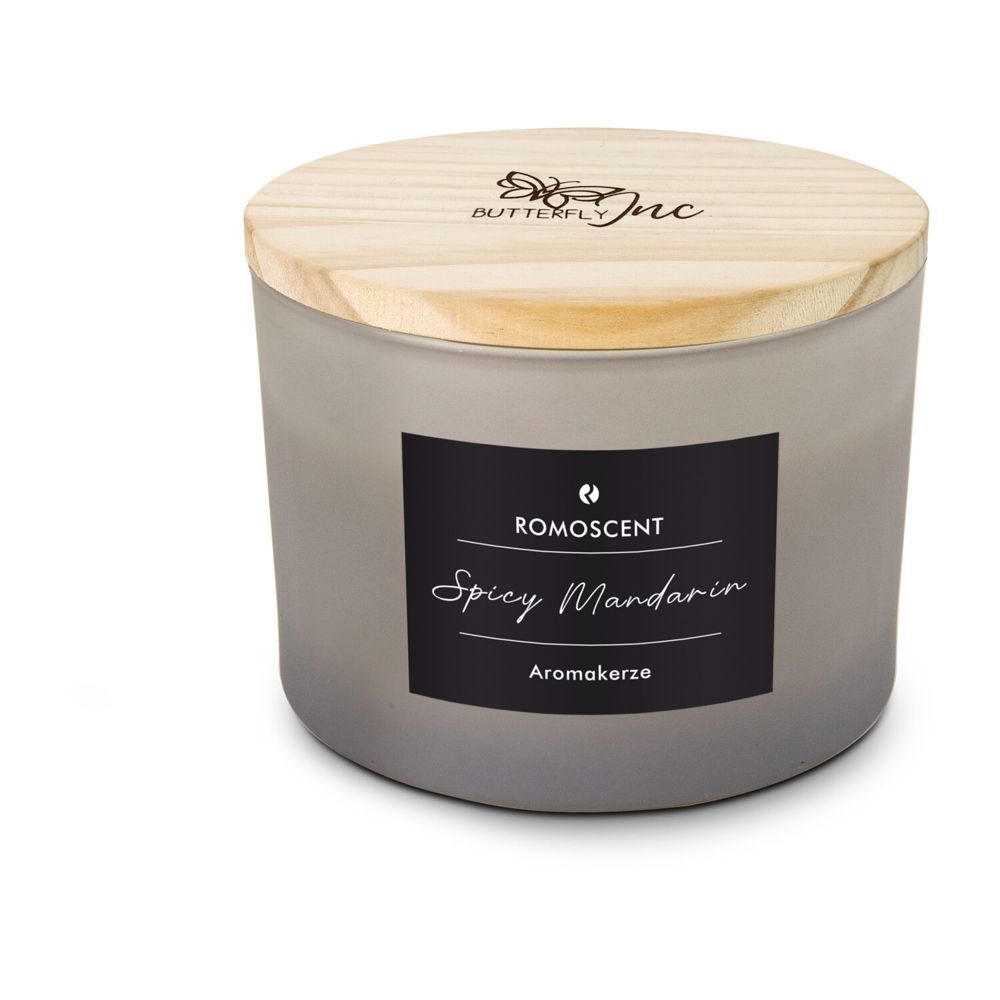 ROMOSCENT® Aromakerze Spicy Mandarin