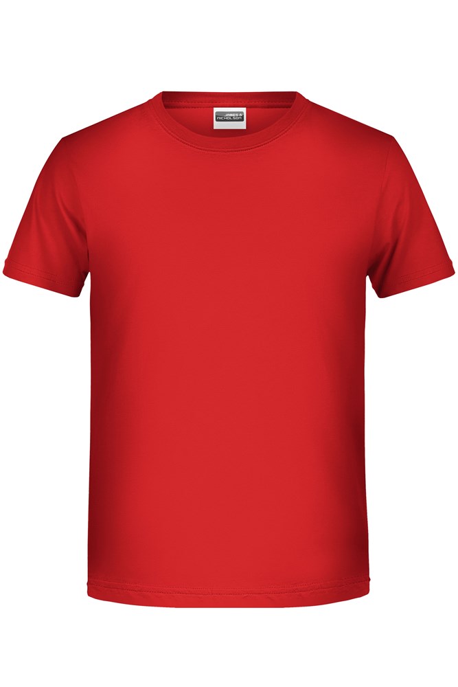 Boys' Basic-T OCS Standard - Red (ca. Pantone 200C)
