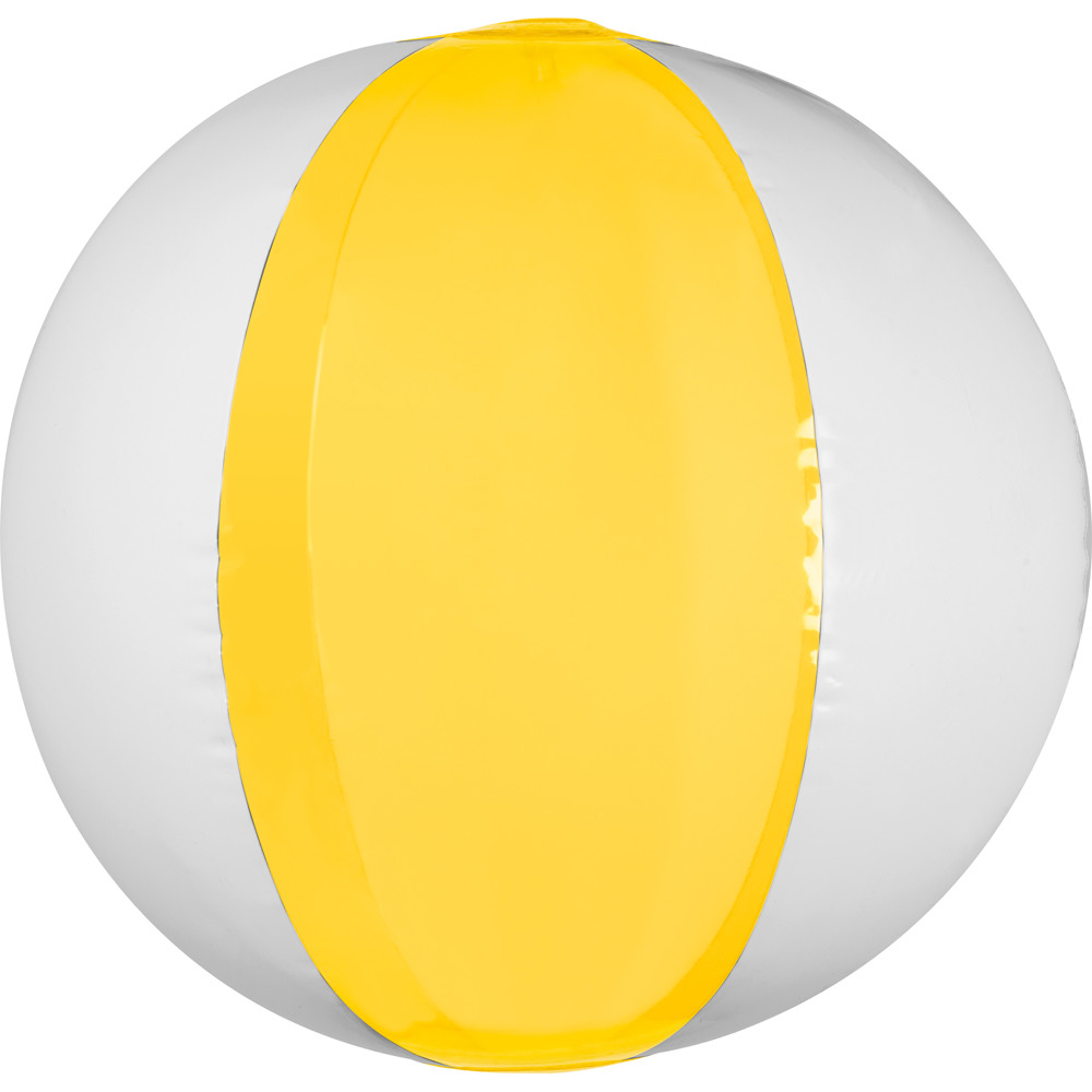 Strandball bicolour farbig/transparent MARGARETHE