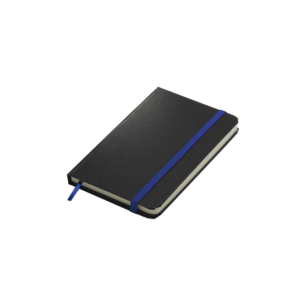 Notizbuch, mini - Schwarz/Blau
