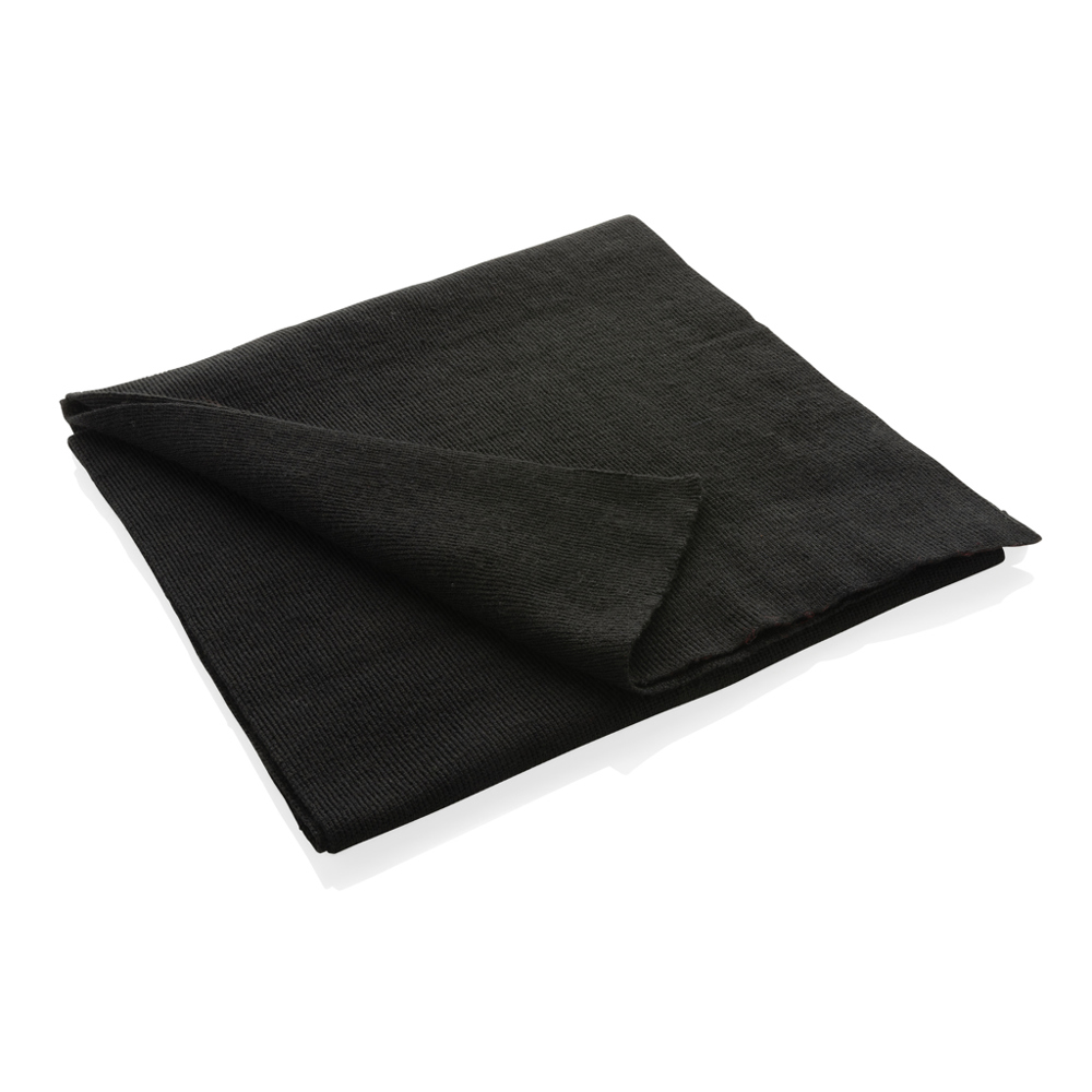 Elles AWARE™ Polylana® Schal 180x30cm - schwarz (± PMS Black)
