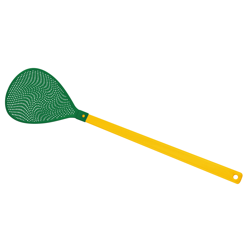 Fliegenklatsche "Oval" - gelb/grün