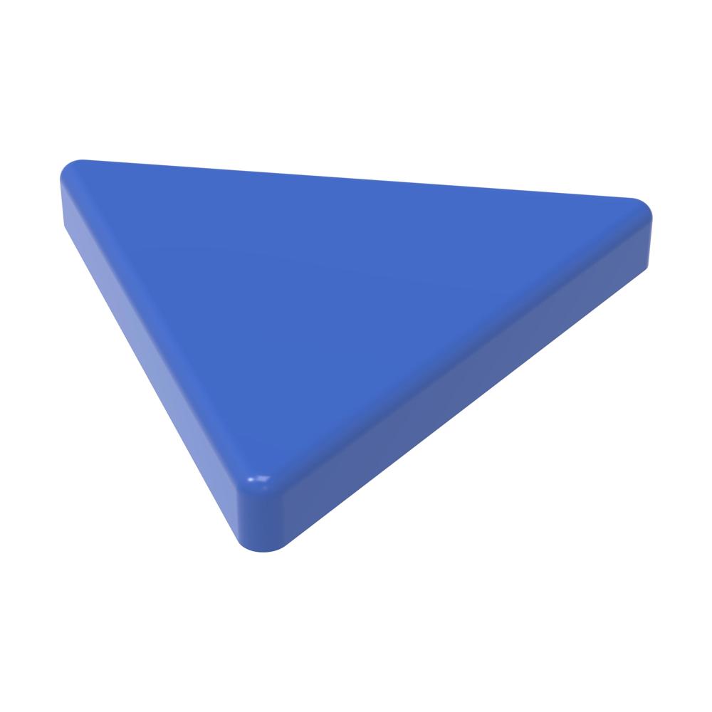 Magnet "Dreieck" - standard-blau PS