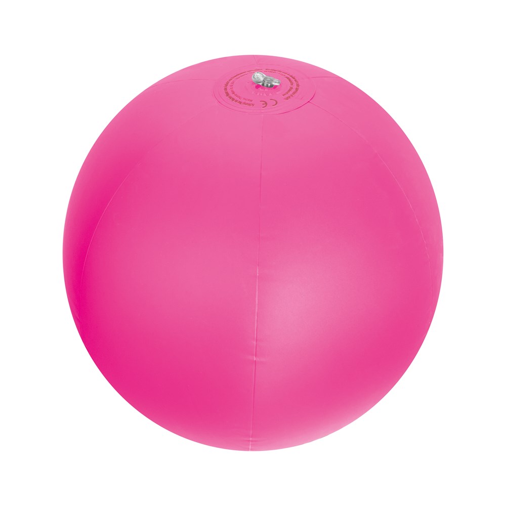Strandball aus PVC mit einer Segmentlänge von 40 cm BERNARDO - Pink
