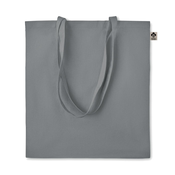 ZIMDE COLOUR - Organic-Cotton Einkaufstasche - Grau