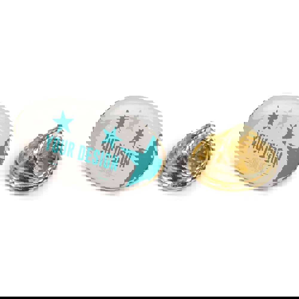 Metall Pin oval 20x12mm