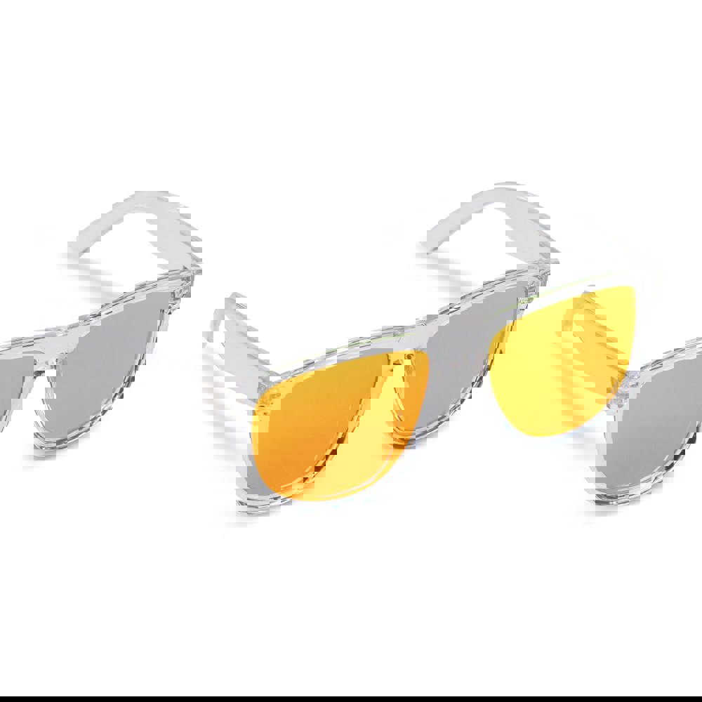 Mia R-PC Sonnenbrille UV400 - Transparent / Rot