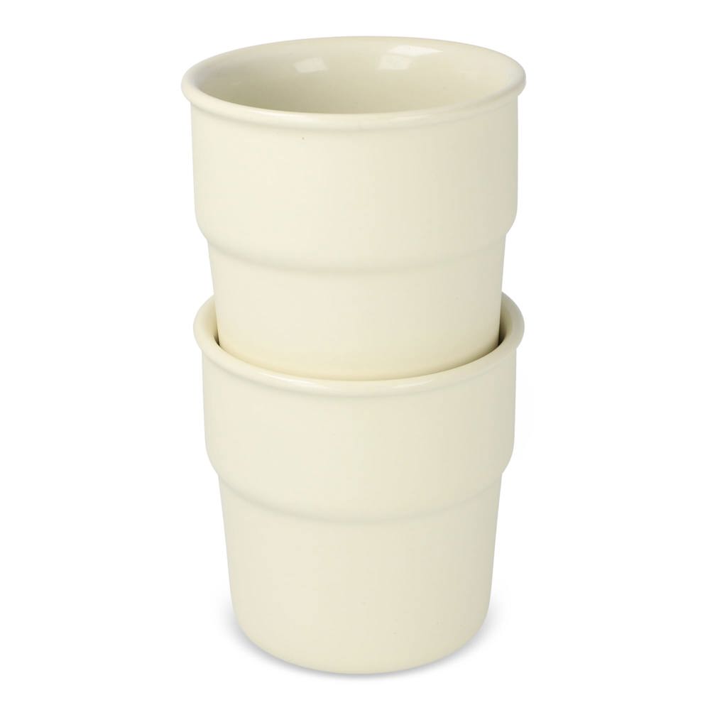 InSideOut Cup Fika Becher 2er Set 280ml - Beige