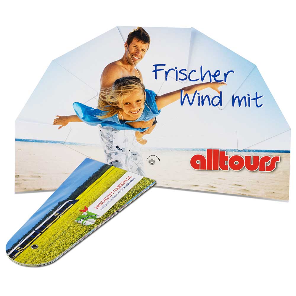 Werbe-Fächer - individuell