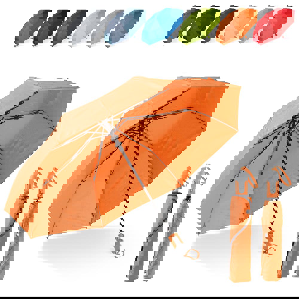 Zusammenfaltbarer 22” Regenschirm mit automatischer Öffnung