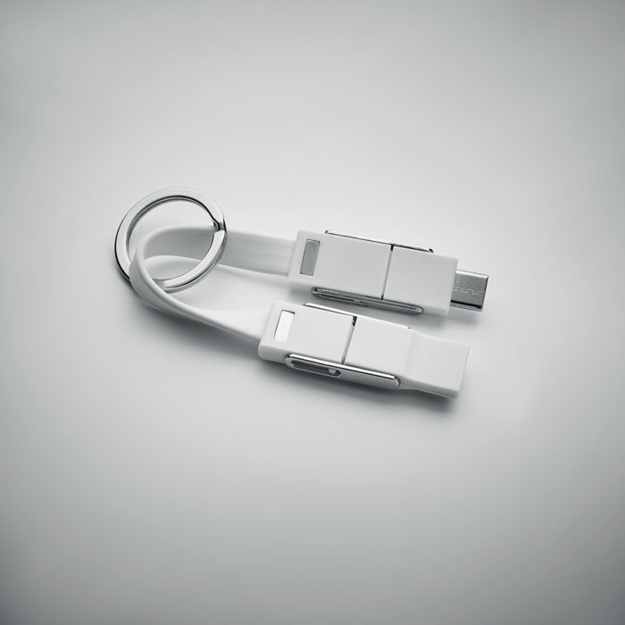 KEY C - Schlüsselanhänger 4in1 Kabel