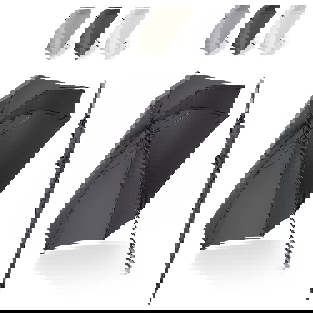 Luxus 27” quadratischer Regenschirm mit Hülle