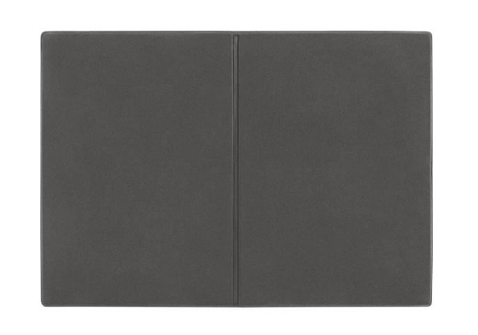 CreativDesign® Ausweistasche "5-fach" Veloursfolie - Grau