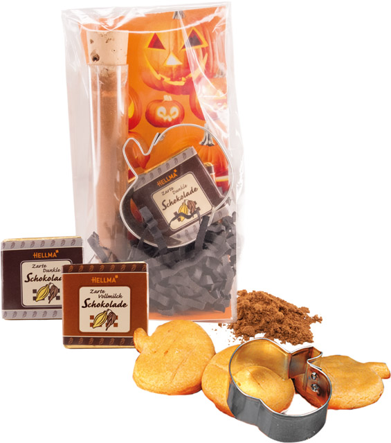 Halloween-Gruß, 1-4 c Digitaldruck inklusive