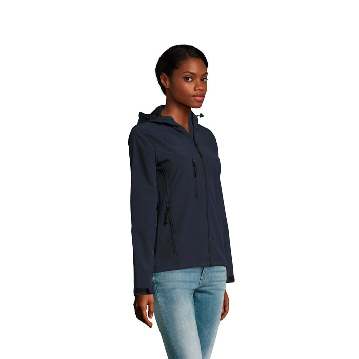 REPLAY WOMEN - REPLAY DAMEN HOOD SOFTSHELL