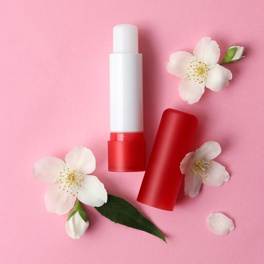 Klassischer Lippenpflegestift aus recycelten Materialien