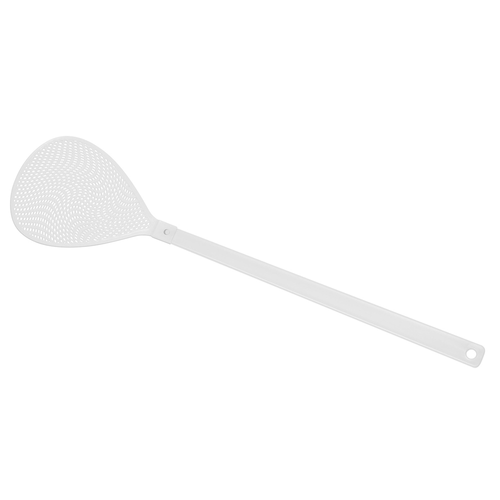 Fliegenklatsche "Oval" - weiß/weiß