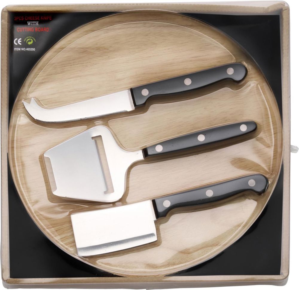 Käseplatte aus Holz Max - Braun