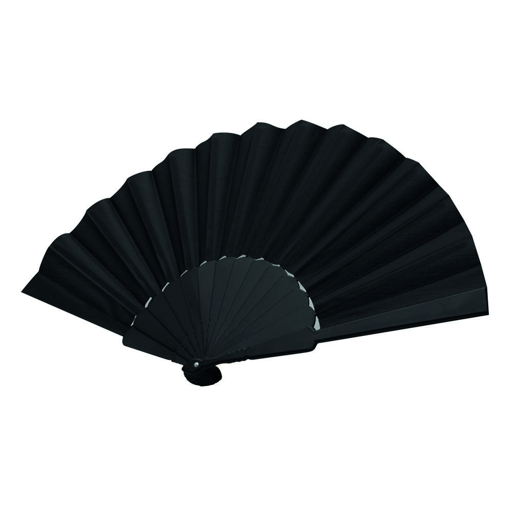 COOL RPET - Faltbarer Fächer - Schwarz