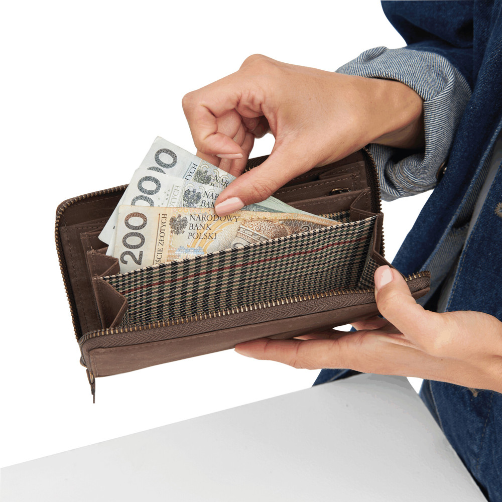 LADY - Echtleder-Geldbörse