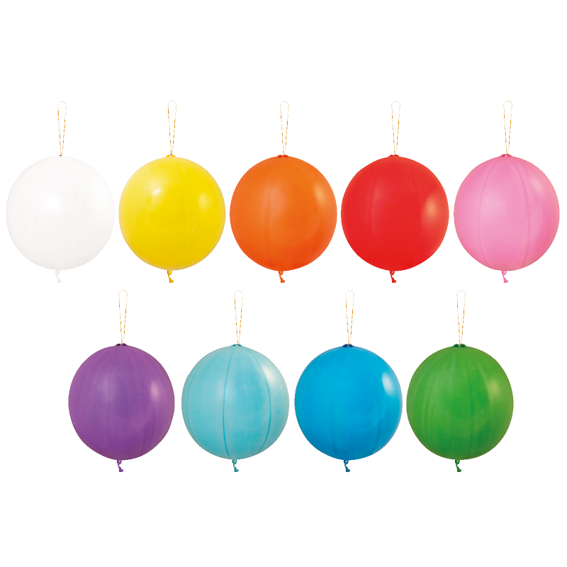 Punchballons ohne Druck 120/130 cm - Ø 44 cm - 18 inch - Sortiert Pastel