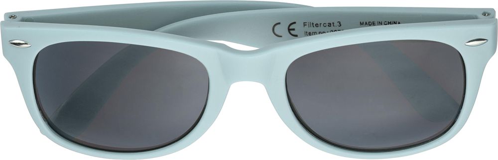 Recycelte PC- und PVC-Sonnenbrille Kenzie - Blau