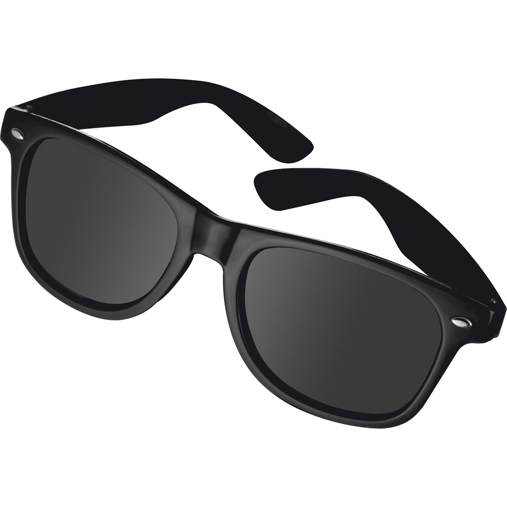 Sonnenbrille aus Kunststoff im "Nerdlook", UV 400 Schutz GIANNA - Schwarz
