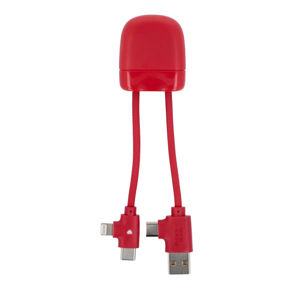 Xoopar ICE-B Multi-Ladekabel - Rot