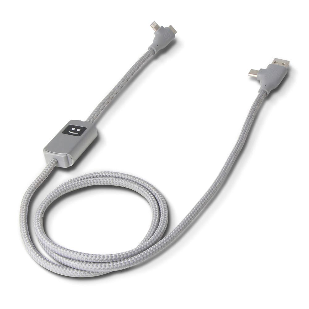 Xoopar Allure PD-Kabel mit Datenübertragung - Hellgrau