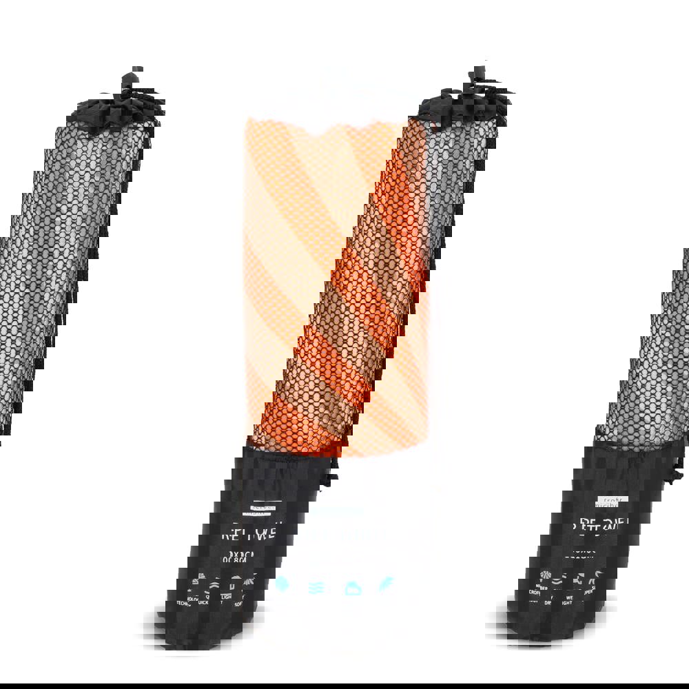 R-PET-Schnelltrocknungs-Strandtuch 100 × 180 cm, Sublimationsdruck