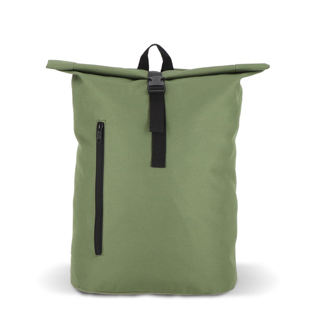 R-PET 600D Rolltop-Rucksack 20L - Olivgrün