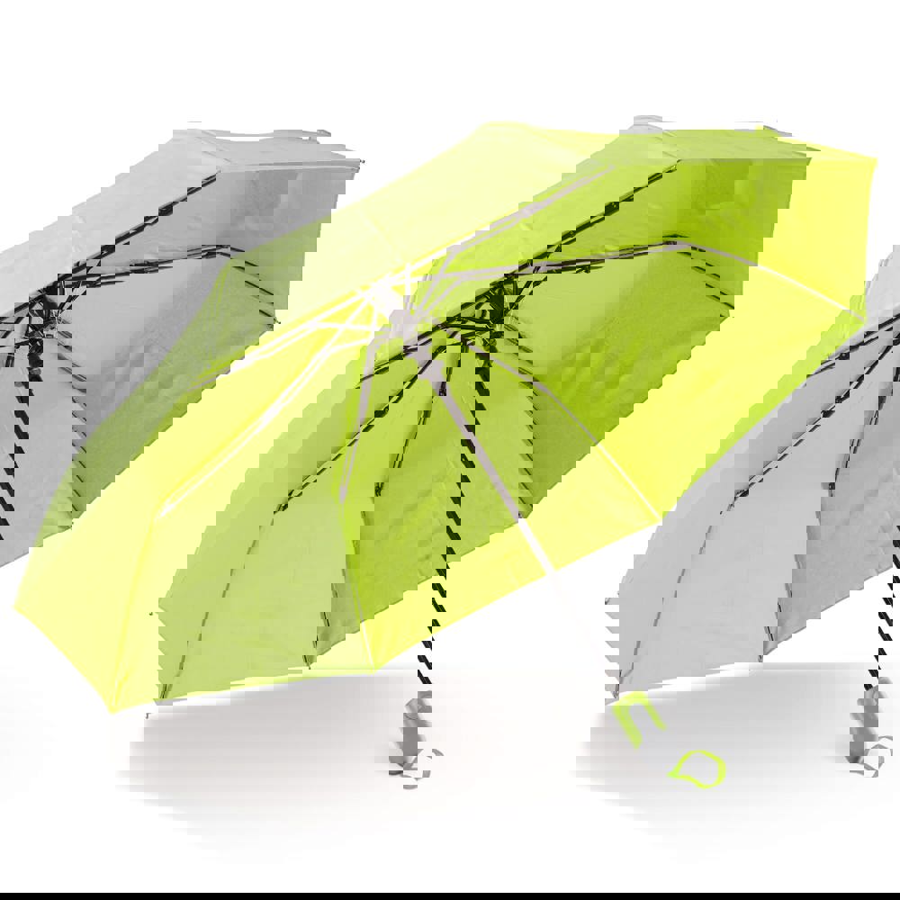 Zusammenfaltbarer 22” Regenschirm mit automatischer Öffnung - Hellgrün