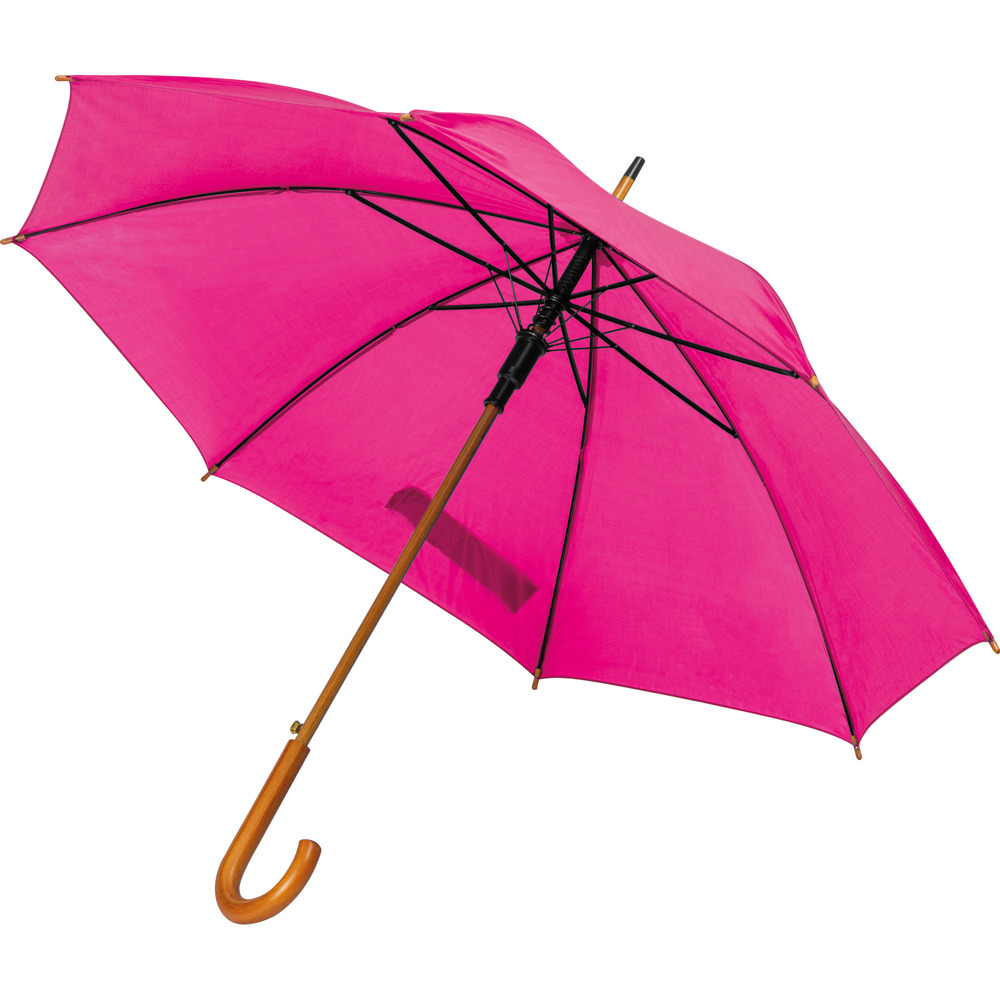 Automatikstockschirm aus Polyester MARTIN - Pink