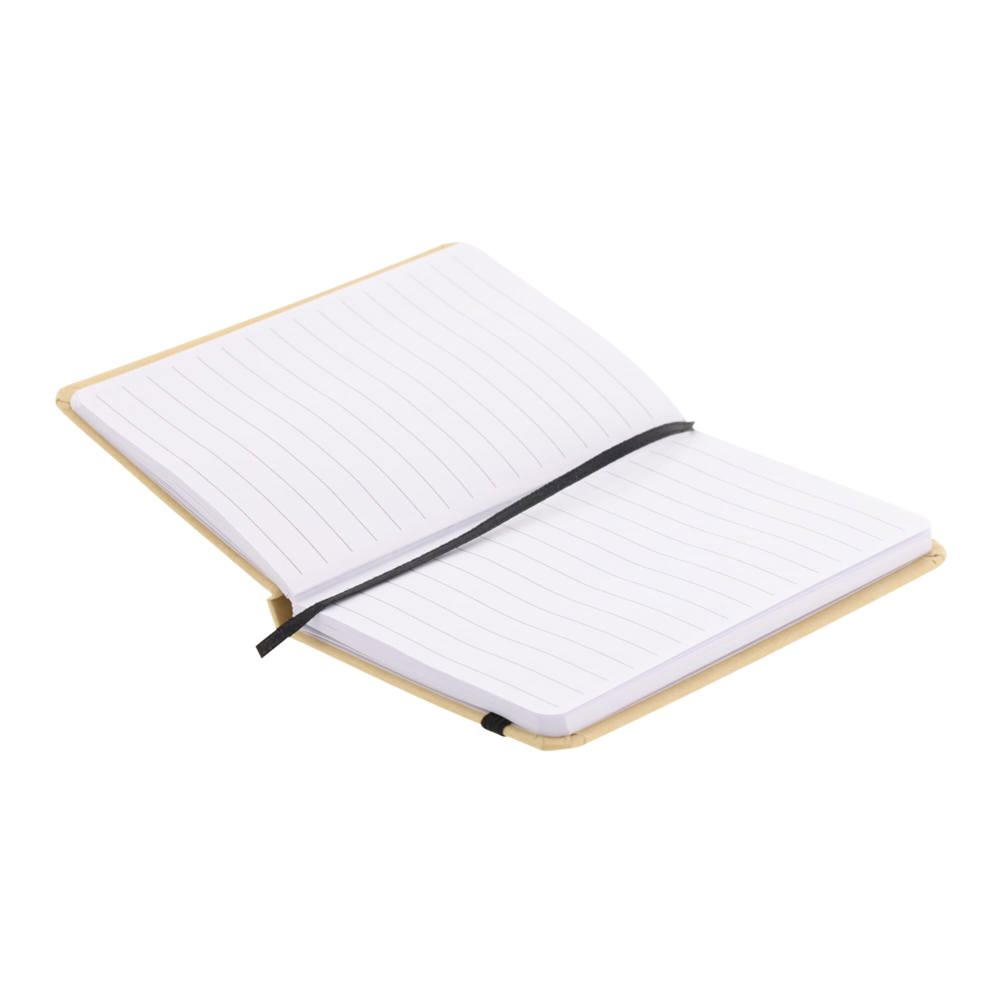 Papp-Notizbuch runde Ecken A5