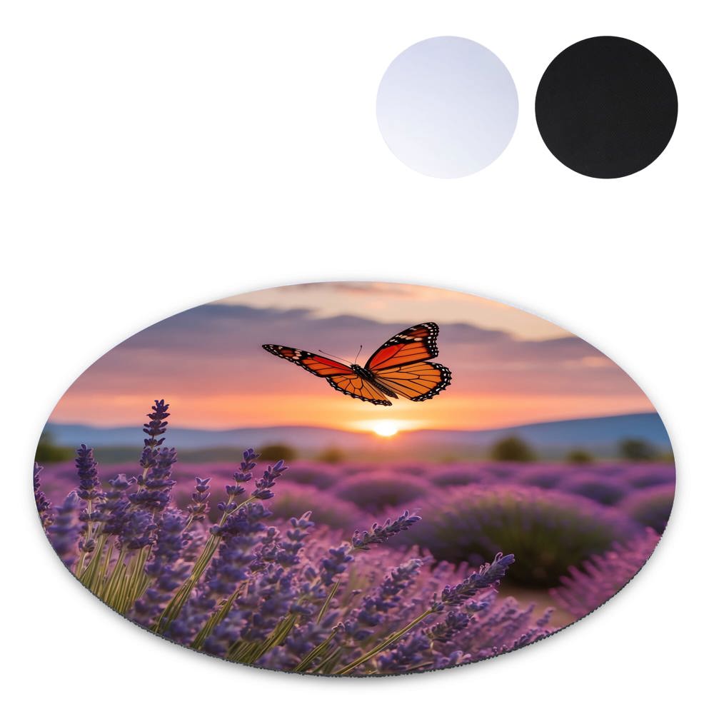 Runde Sublimations Mauspad 20 cm 