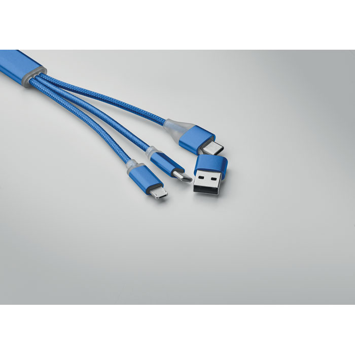 BLUE - 4in1 Ladekabel Typ-C